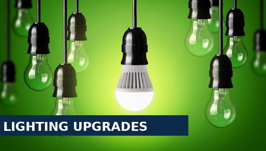 Lighting upgrades Greenwich